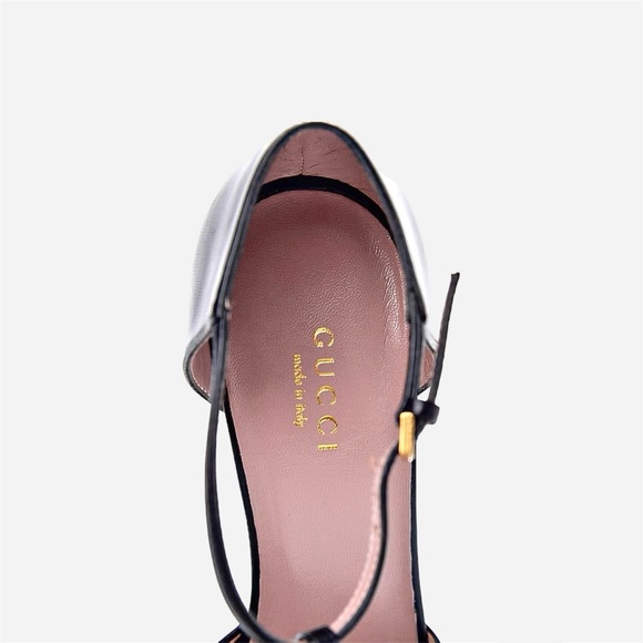 GUCCI Leather Studded Heels - Picture 4 of 5